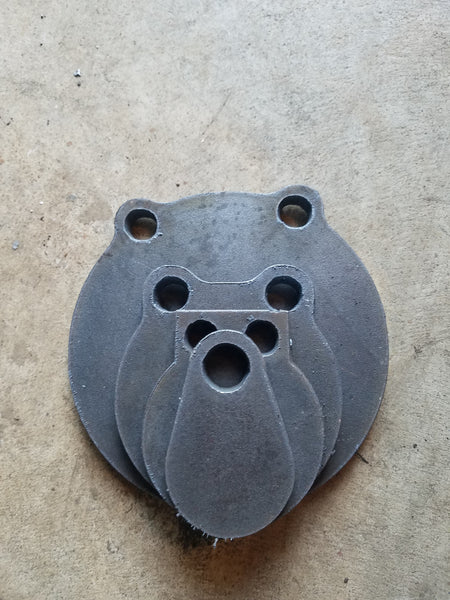 6", 4", 3", 2"  3/8" AR500