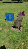 Freestanding Coyote Hostage