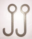 6" Target Hanger Hooks for Pipe Set of 2