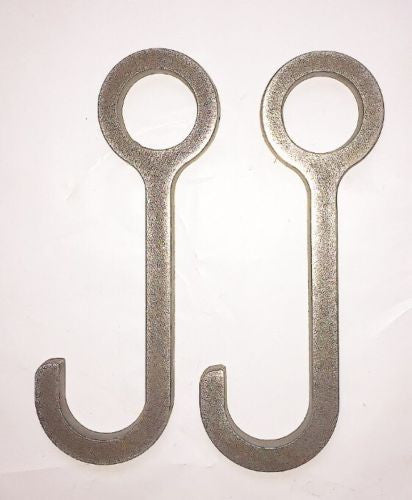 6" Target Hanger Hooks for Pipe Set of 2